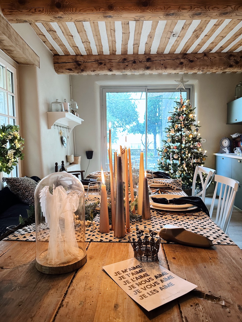 Table de Noël en Provence - Blog Mariage Madame C Table de Noël en Provence - Blog Mariage Madame C