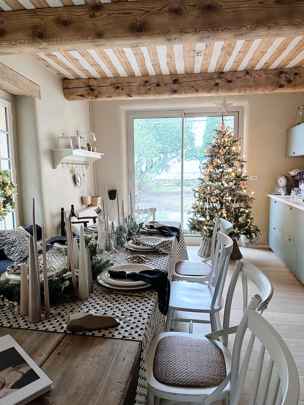 Table de Noël en Provence - Blog Mariage Madame C