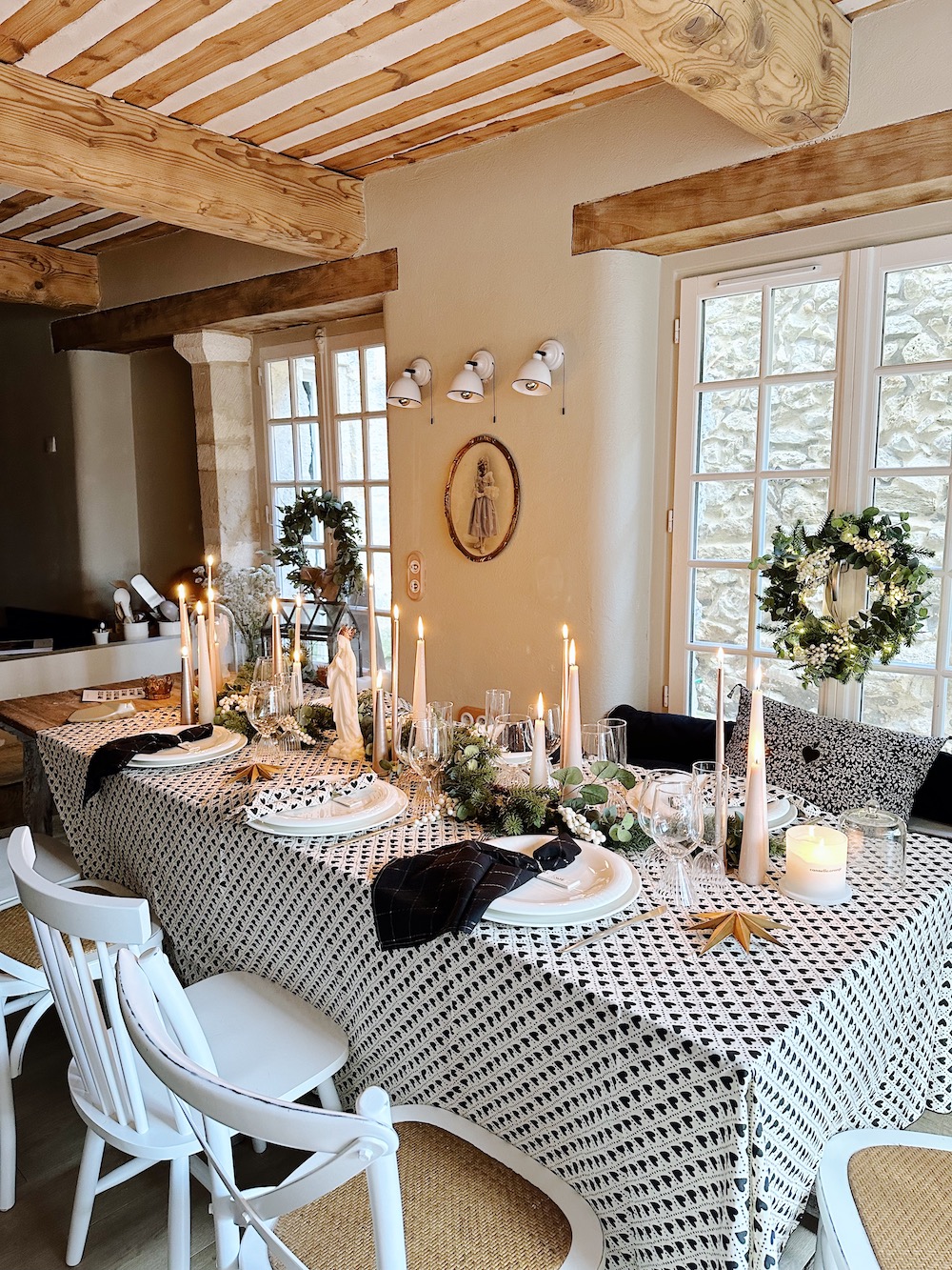 Table de Noël en Provence - Blog Mariage Madame C Table de Noël en Provence - Blog Mariage Madame C