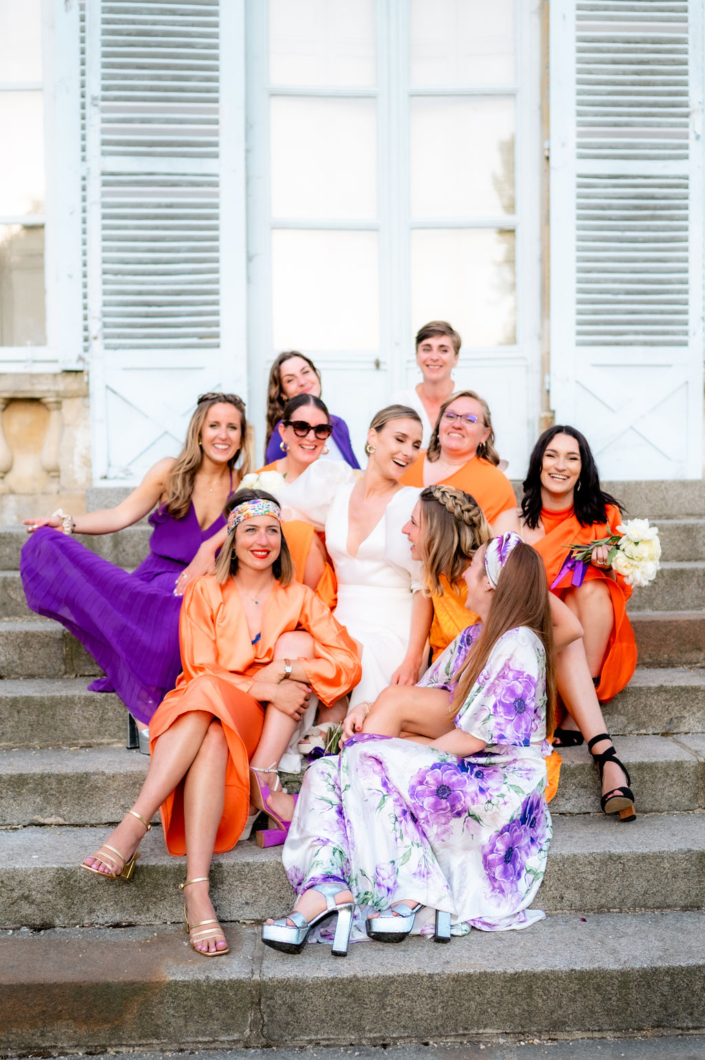 Mariage coloré au château de Canon - Julie + Vincent - Blog Mariage Madame C