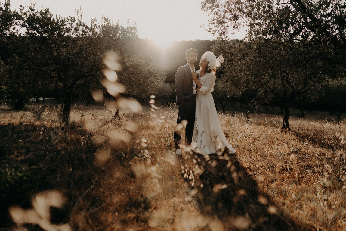 Mariage dans le Sud au Domaine de Valbonne © Laurène and The Wolf