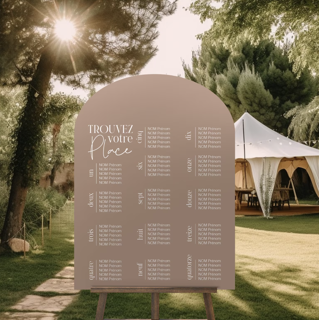 Atelier Idem - Plan de tables - Blog Mariage Madame C Plan de tables Atelier Idem