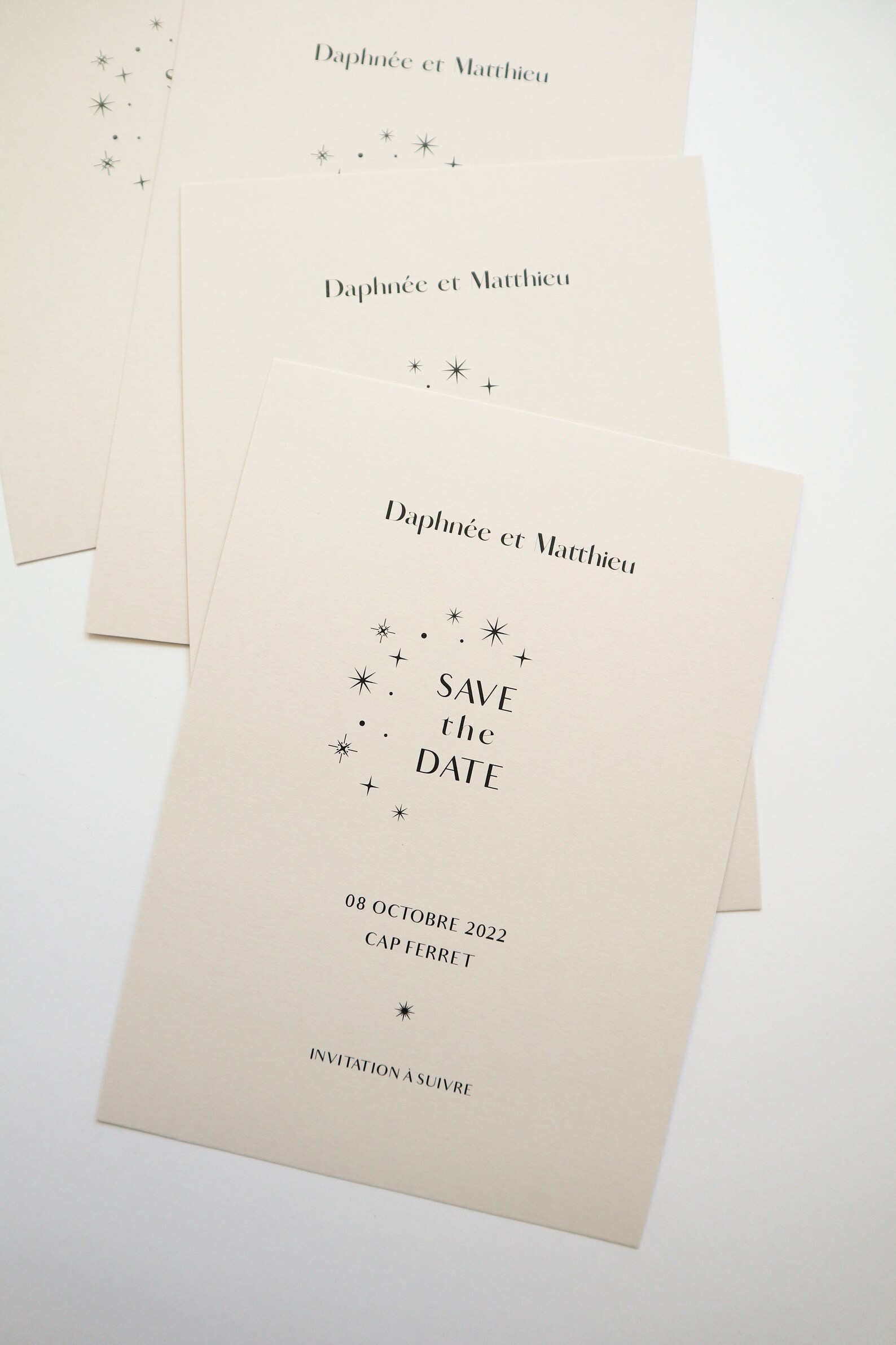 Two Made One - Save the date Lune et étoiles - Blog Mariage Madame C Save the date lune et étoiles Two Made One