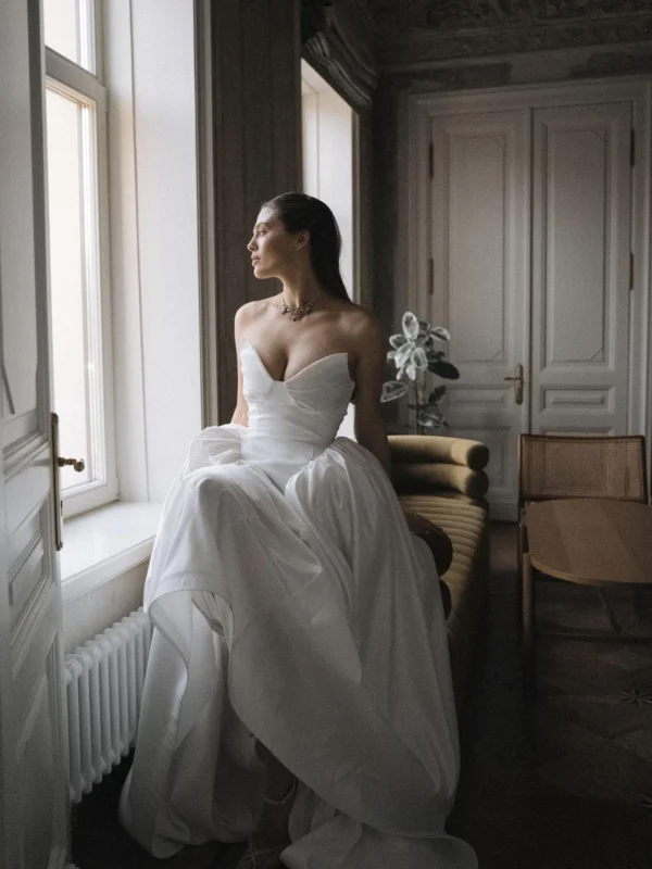 Robe de mariée jupe bouffante Le bride atelier