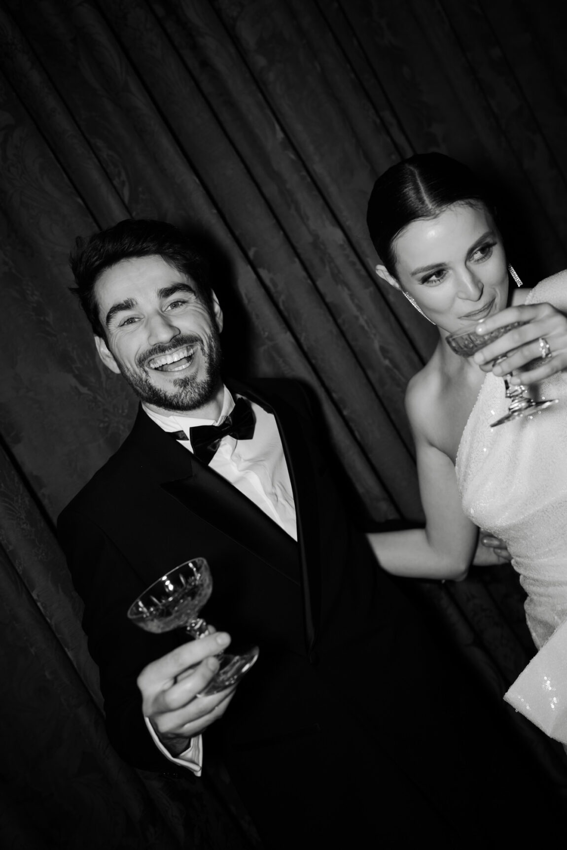 À la vie, à l'amour - Blog Mariage Madame C Mariage couture à l'hôtel Alfred Sommier © Lea Evrevin