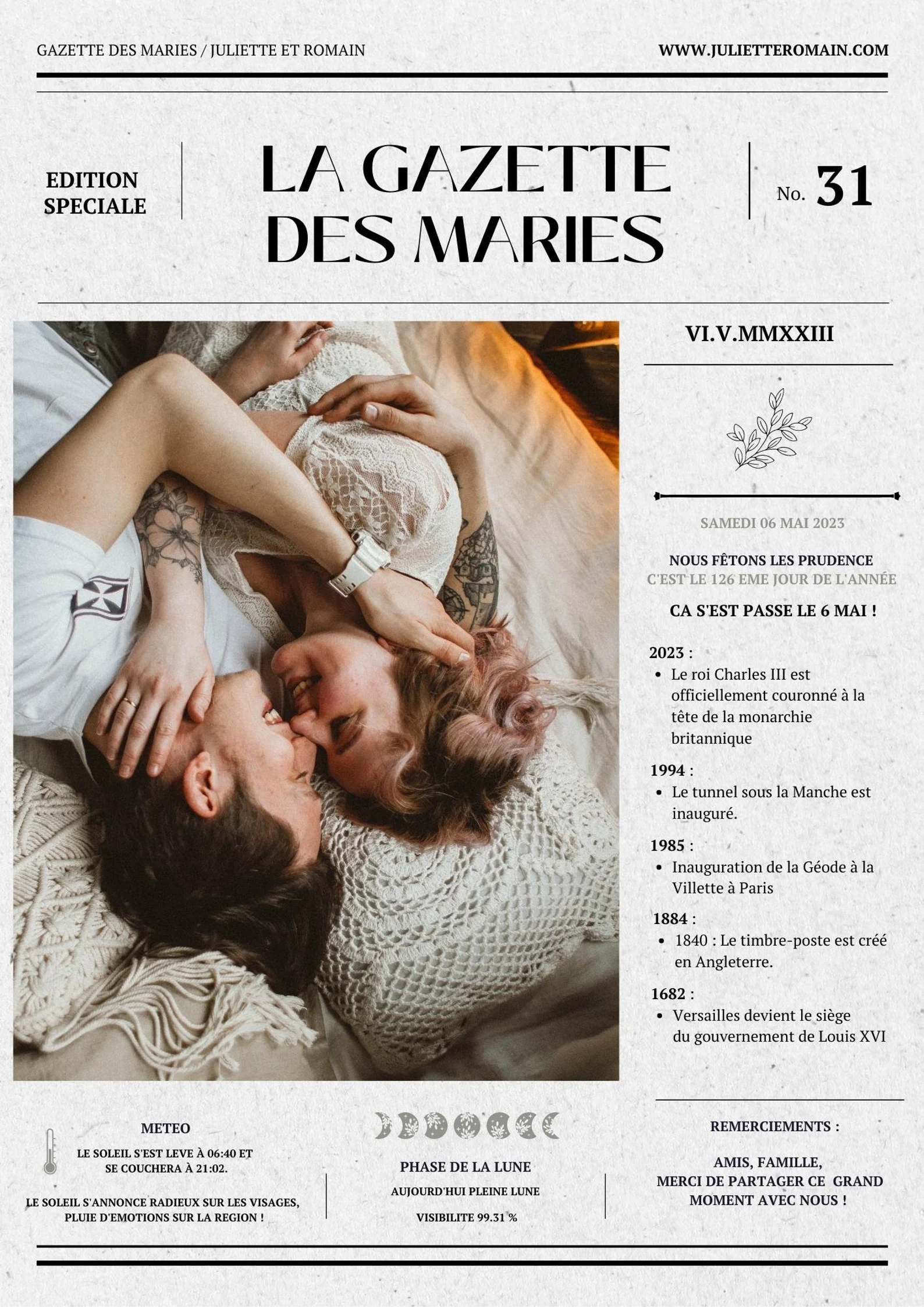 La Fabrique des Jolis mots - La Gazette des Mariés - Blog Mariage Madame C La Gazette des Mariés La fabrique des jolis mots