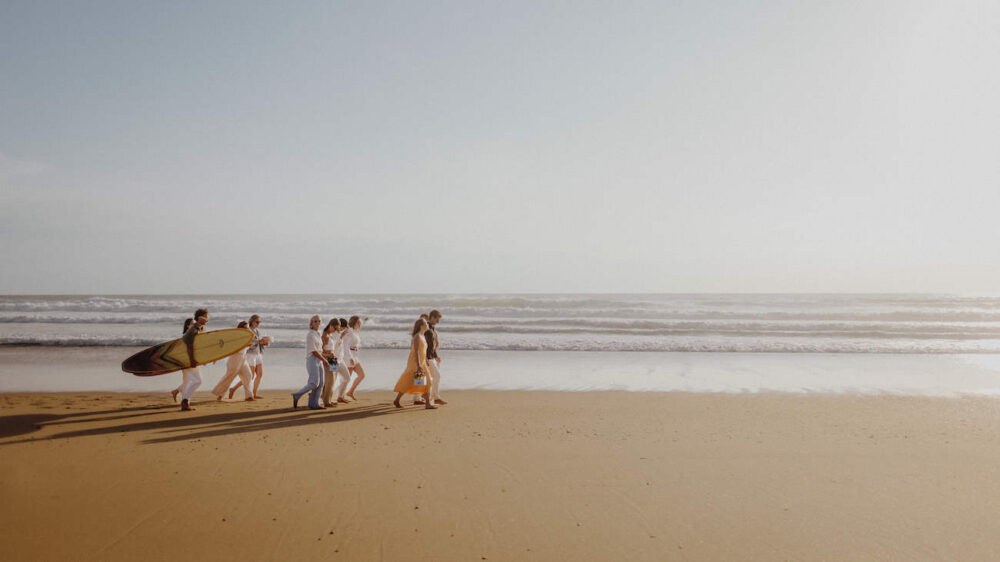 Mariage à la plage dans les Landes : A Salty French Kiss - Blog Mariage Madame C