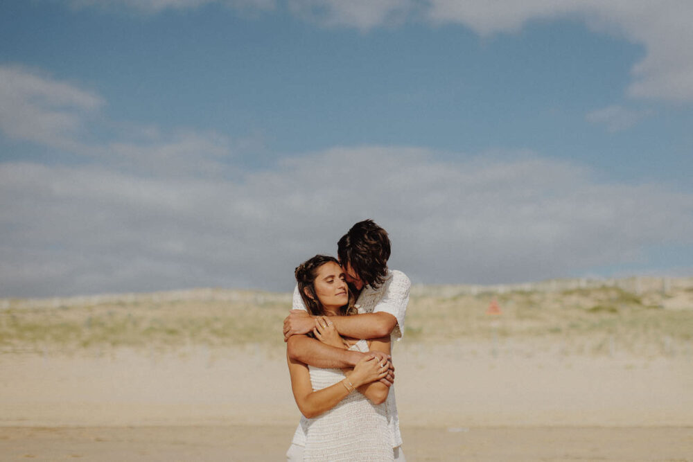Mariage à la plage dans les Landes : A Salty French Kiss - Blog Mariage Madame C