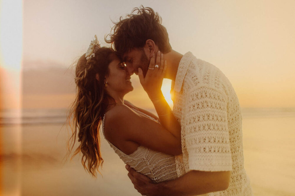 Mariage à la plage dans les Landes : A Salty French Kiss - Blog Mariage Madame C