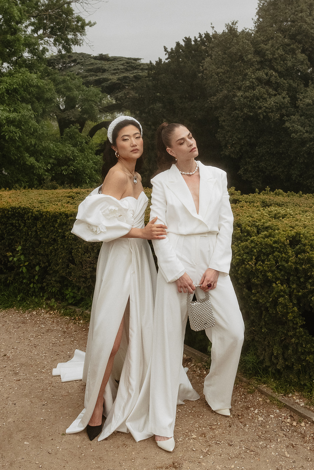 Mariage moderne à Paris : Garden Gala © Cleya Asulon