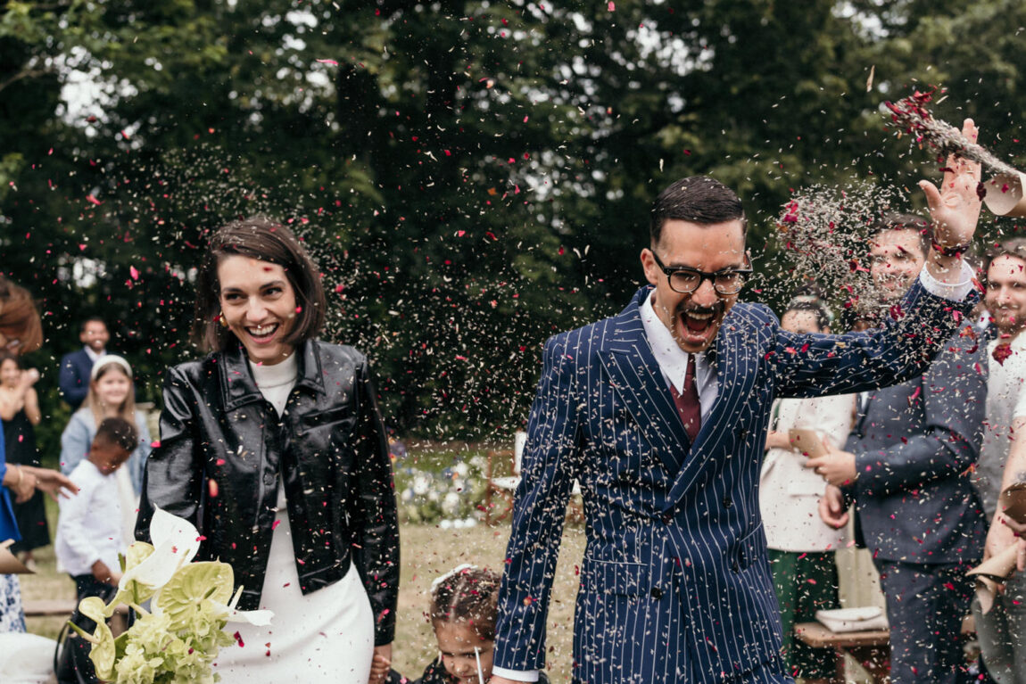 Mariage moderne en Bretagne - Nolwenn + Glenn - Blog Mariage Madame C