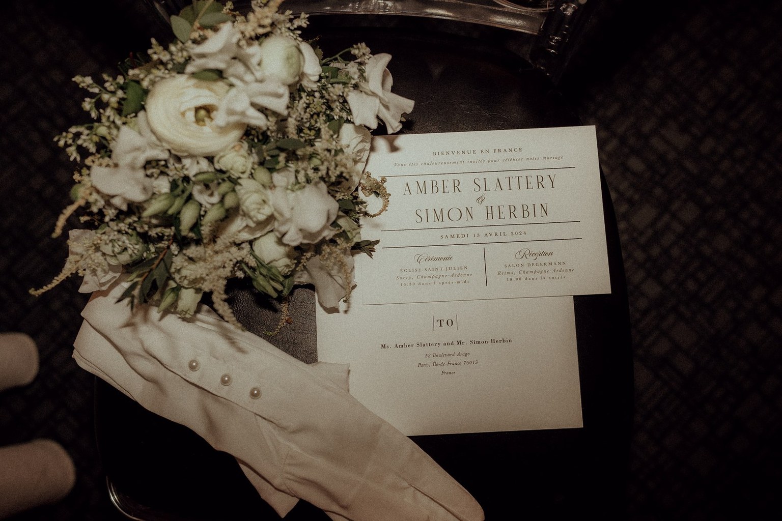 Mariage franco-américain en Champagne © Léa Guyader