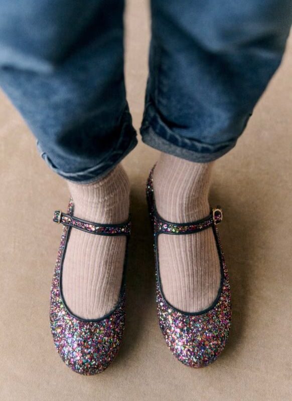 Ballerines Paula Multico Paillette Petit Sézane