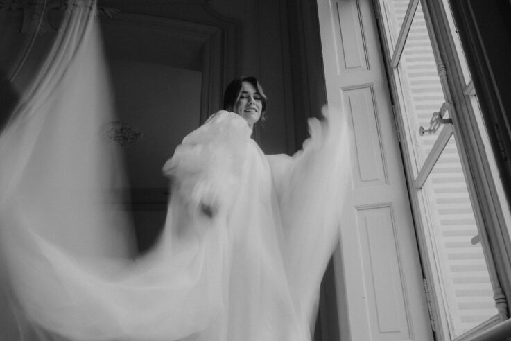 Mariage moderne en Tarn-et-Garonne au Château de la Baronnie © Mathilde B. Photography