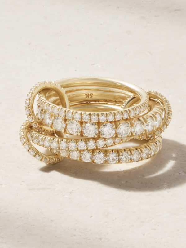 Bague en or 18 carats et diamants Alix Spinelli Kilcollin