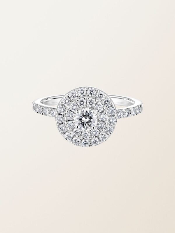 Faubourg Saint Sulpice Collection 2026 : Costume de mariage - Blog Mariage Madame C Bague Rétromantique duo pavée Or blanc et diamants Gemmyo