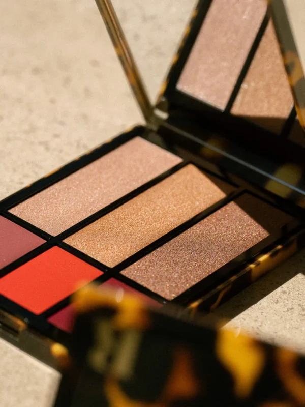 Palette Visage Blush et Highlighters Les filles en Rouje