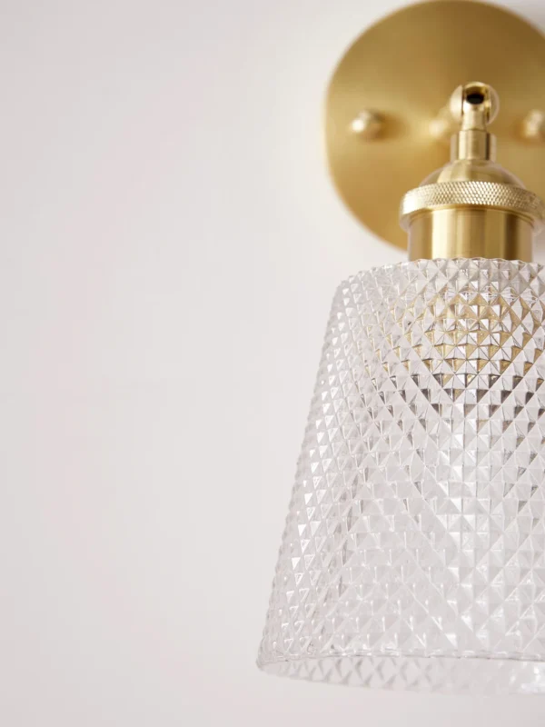 Décoration intérieure - Blog Mariage Madame C Applique métal et verre ciselé Cyrillus Maison