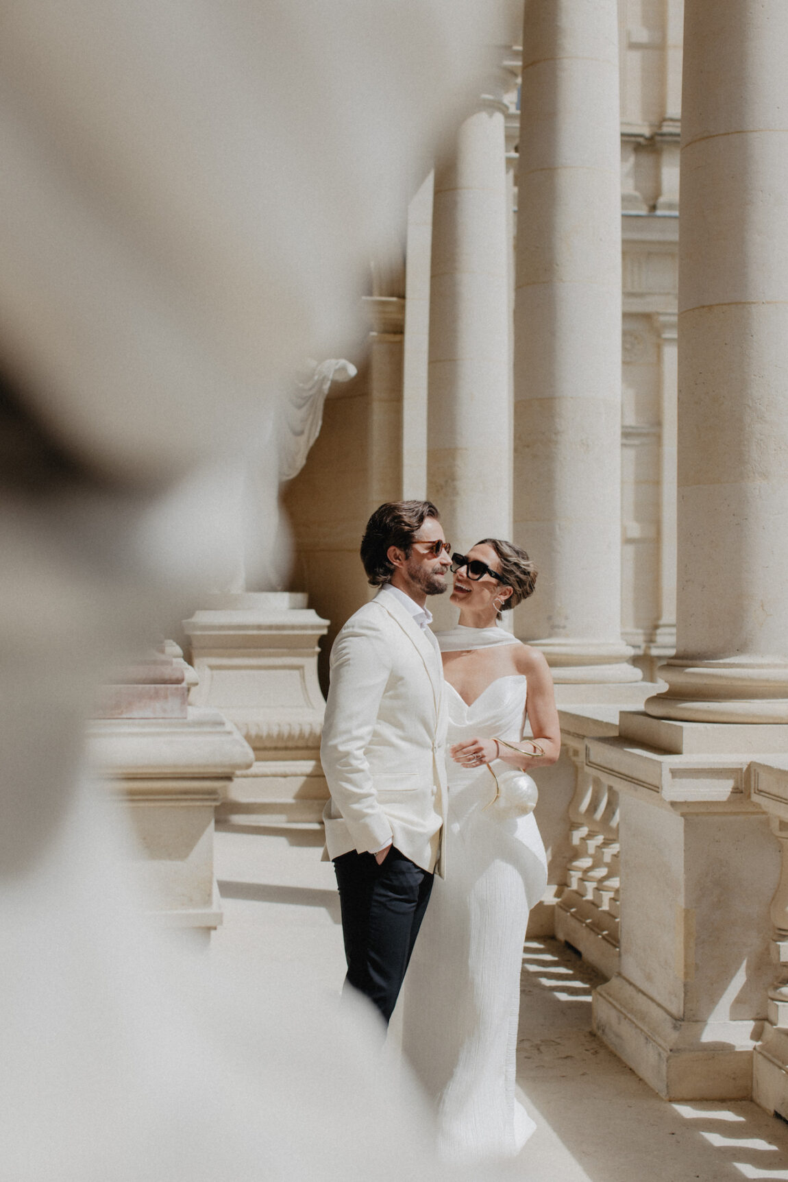 Beyond Allure - Blog Mariage Madame C Mariage couture au Château de Ferrière © Alchemia