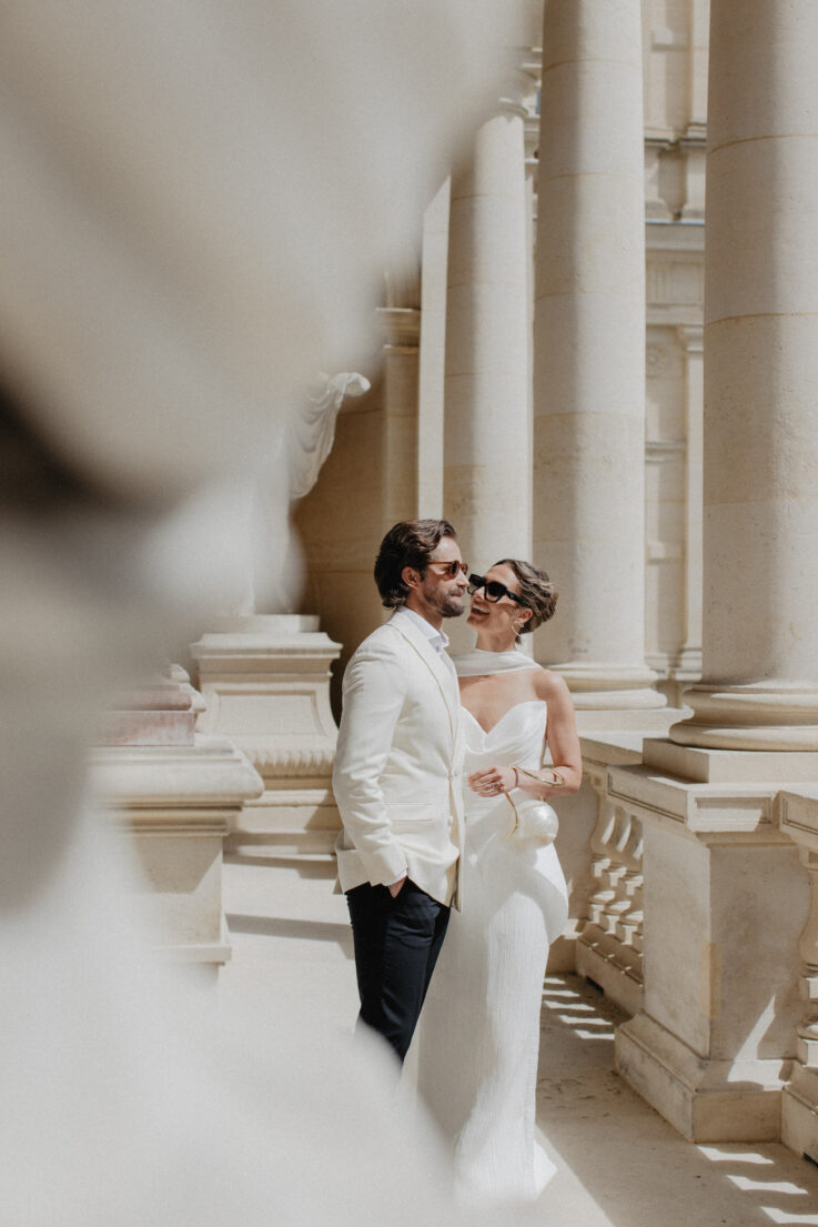 Mariage couture au Château de Ferrière © Alchemia