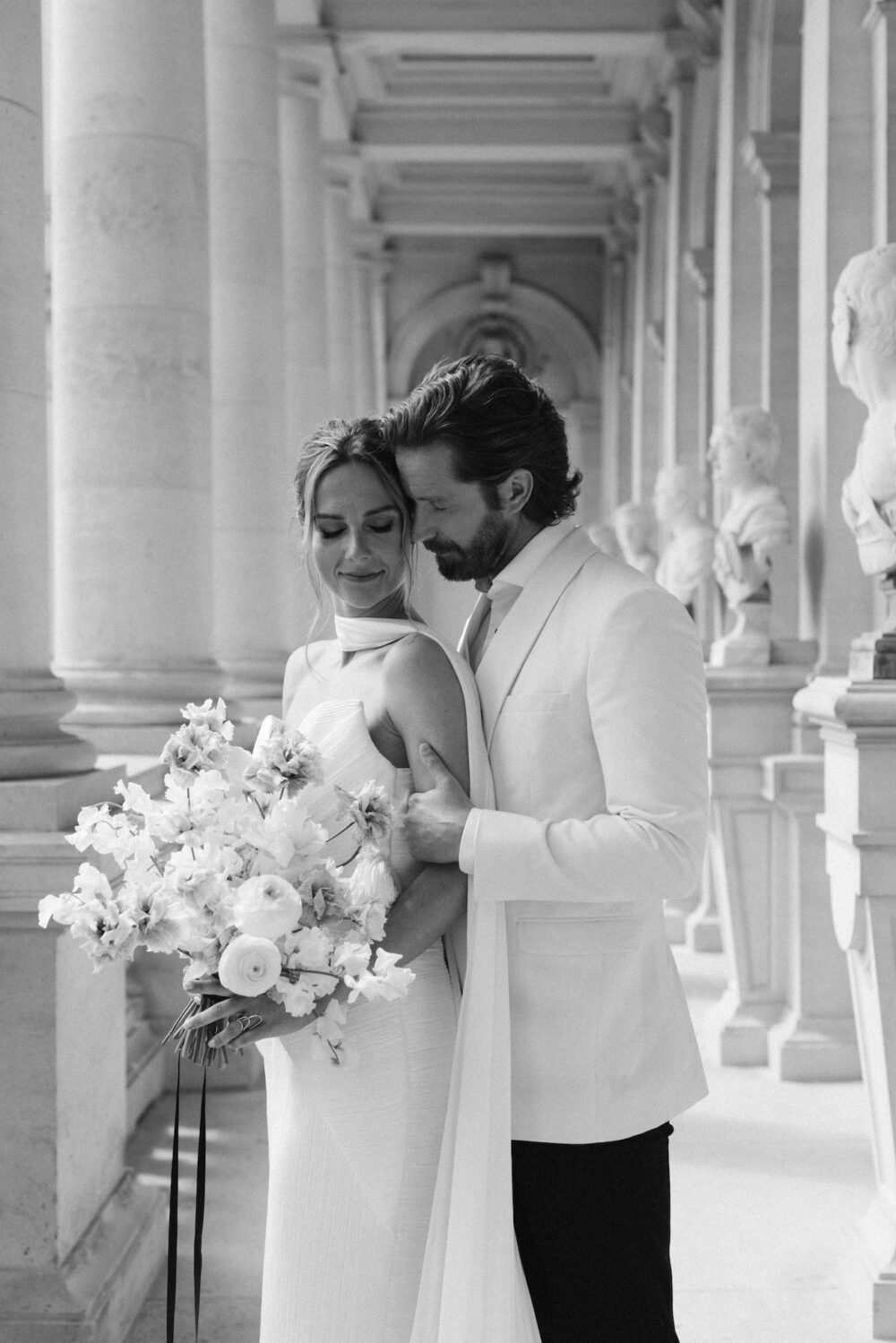 Mariage couture au Château de Ferrière © Alchemia