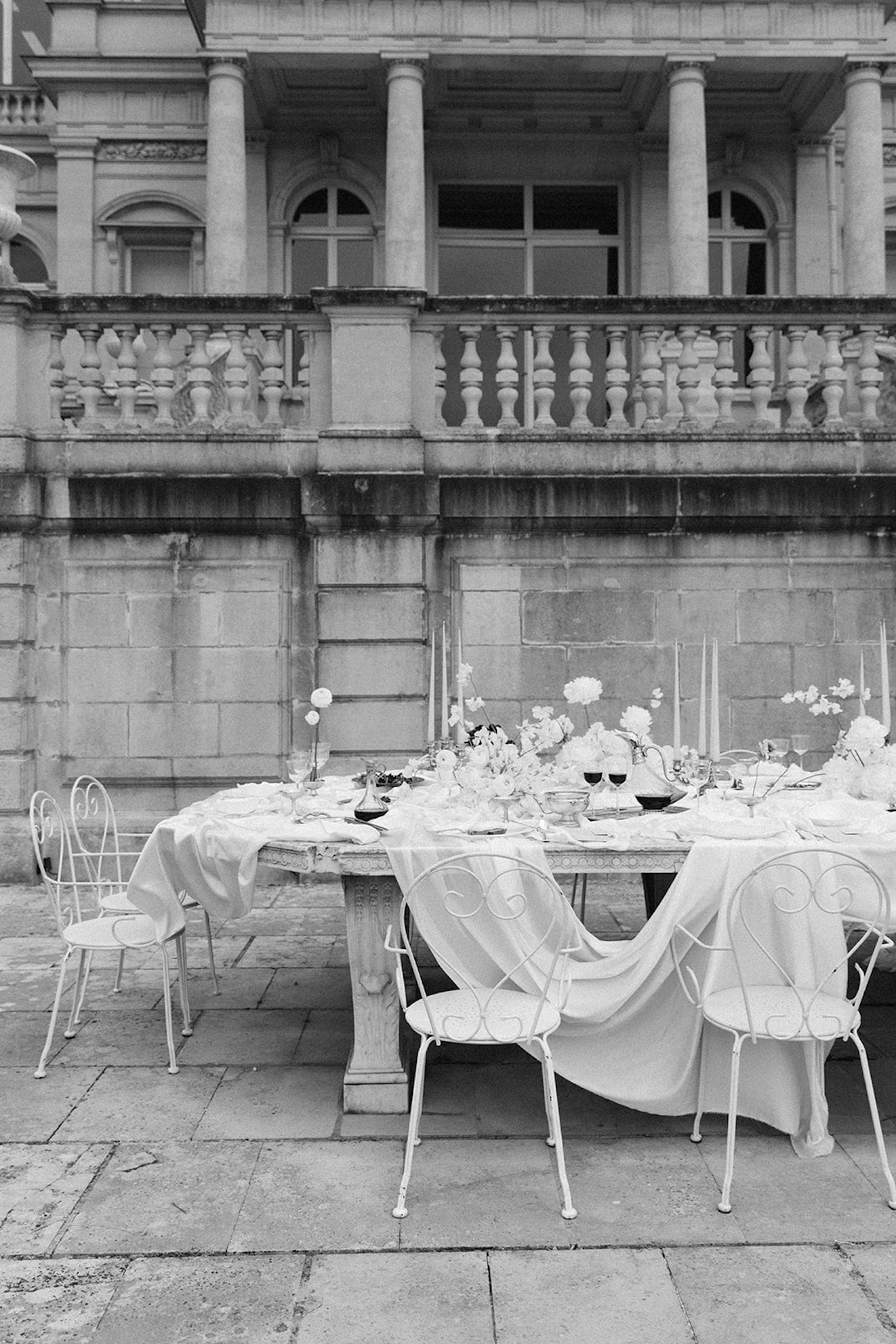 Mariage couture au Château de Ferrière © Alchemia