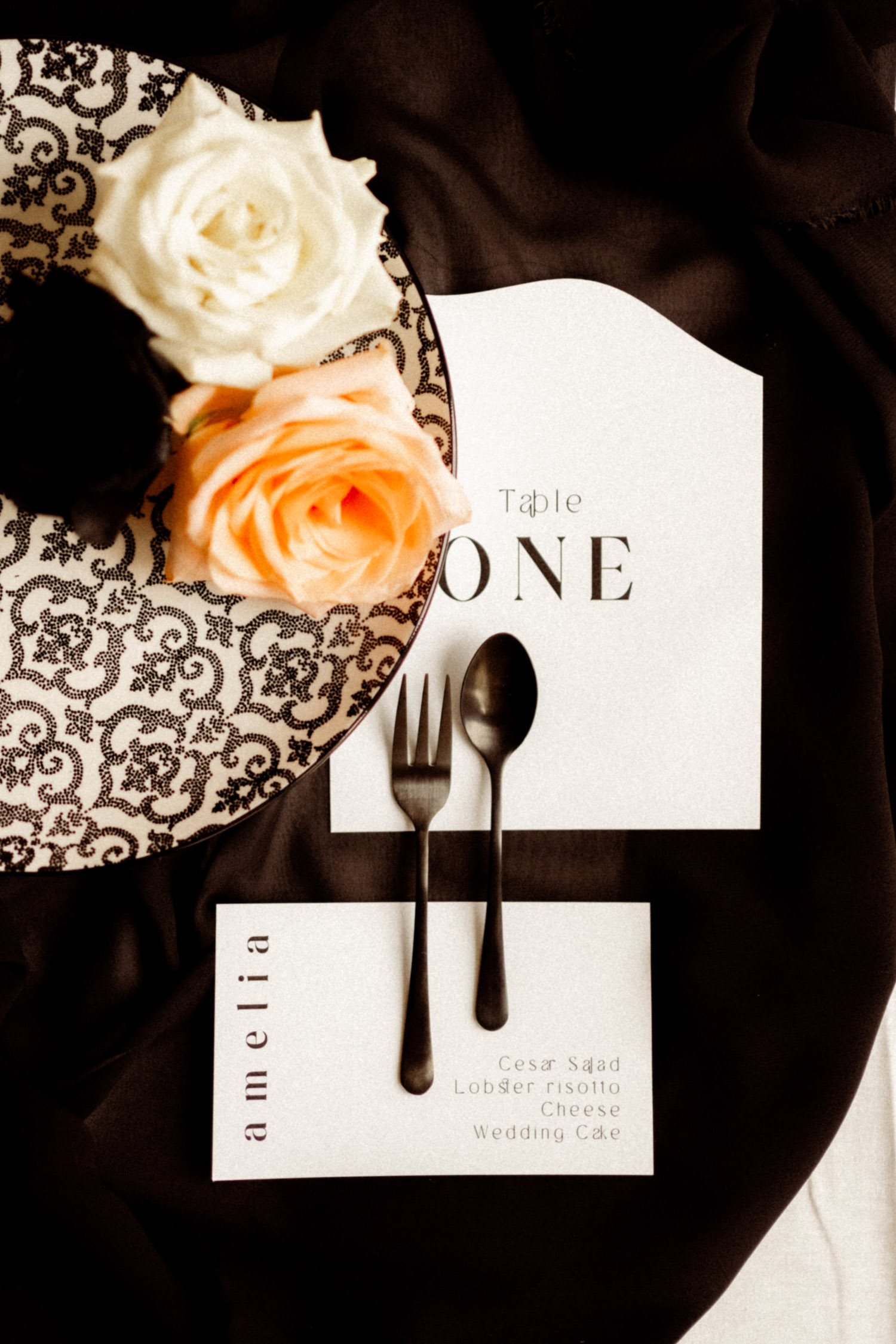 Black and White Romance - Blog Mariage Madame C