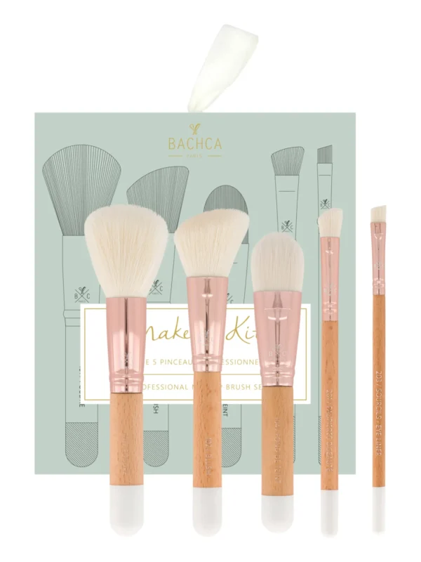 Kit de pinceaux bois Bachca