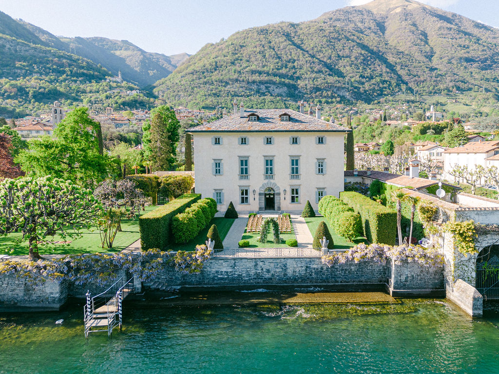 Mariage d'exception sur le lac de Côme à la Villa Balbiano © Thomas Raboteur