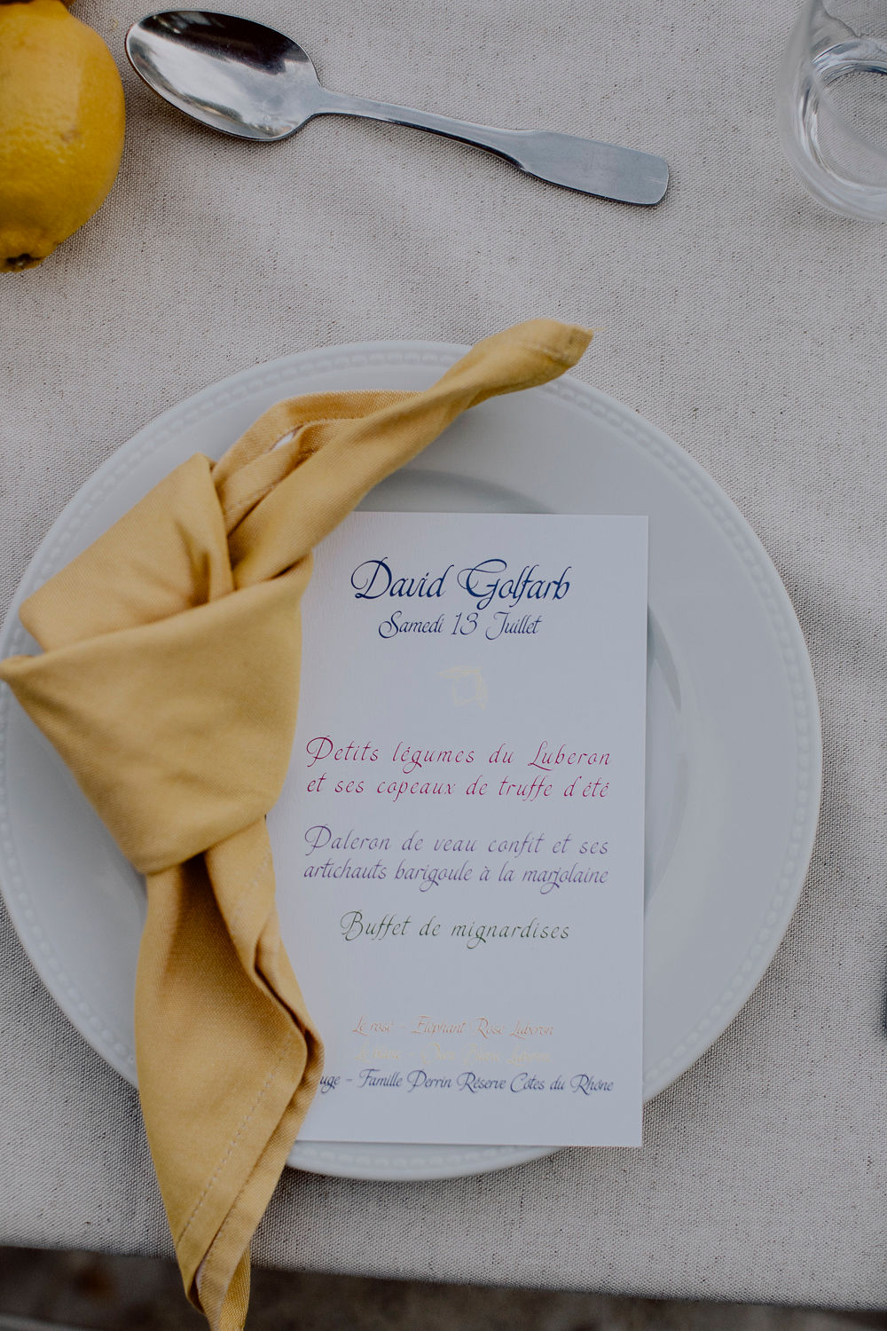 Mariage de Provence au Domaine de Valbonne - Pauline + Henri - Blog Mariage Madame C