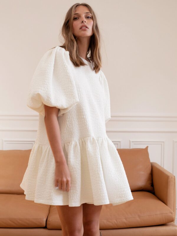 Robe babydoll Le Ferdinand écru Rosaé Paris