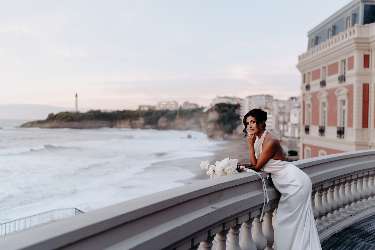 Mariage moderne à Biarritz à l'Hôtel du Palais - Blog Mariage Madame C
