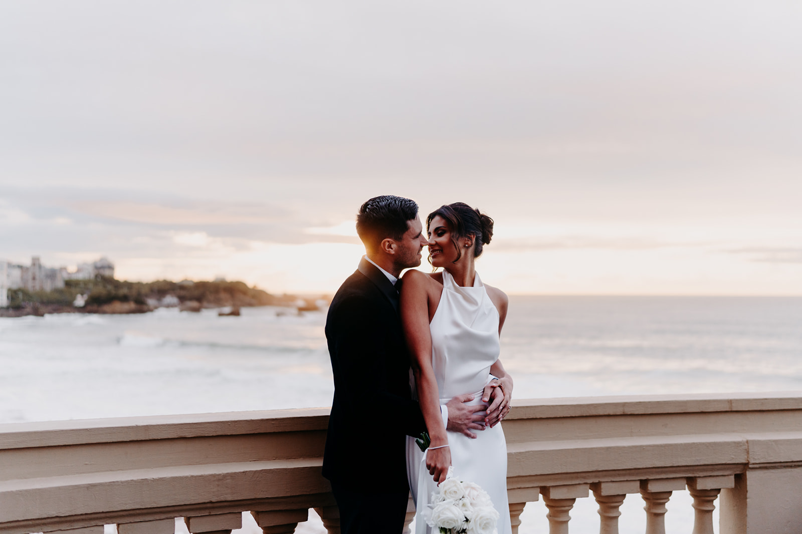 Mariage moderne à Biarritz à l'Hôtel du Palais - Blog Mariage Madame C