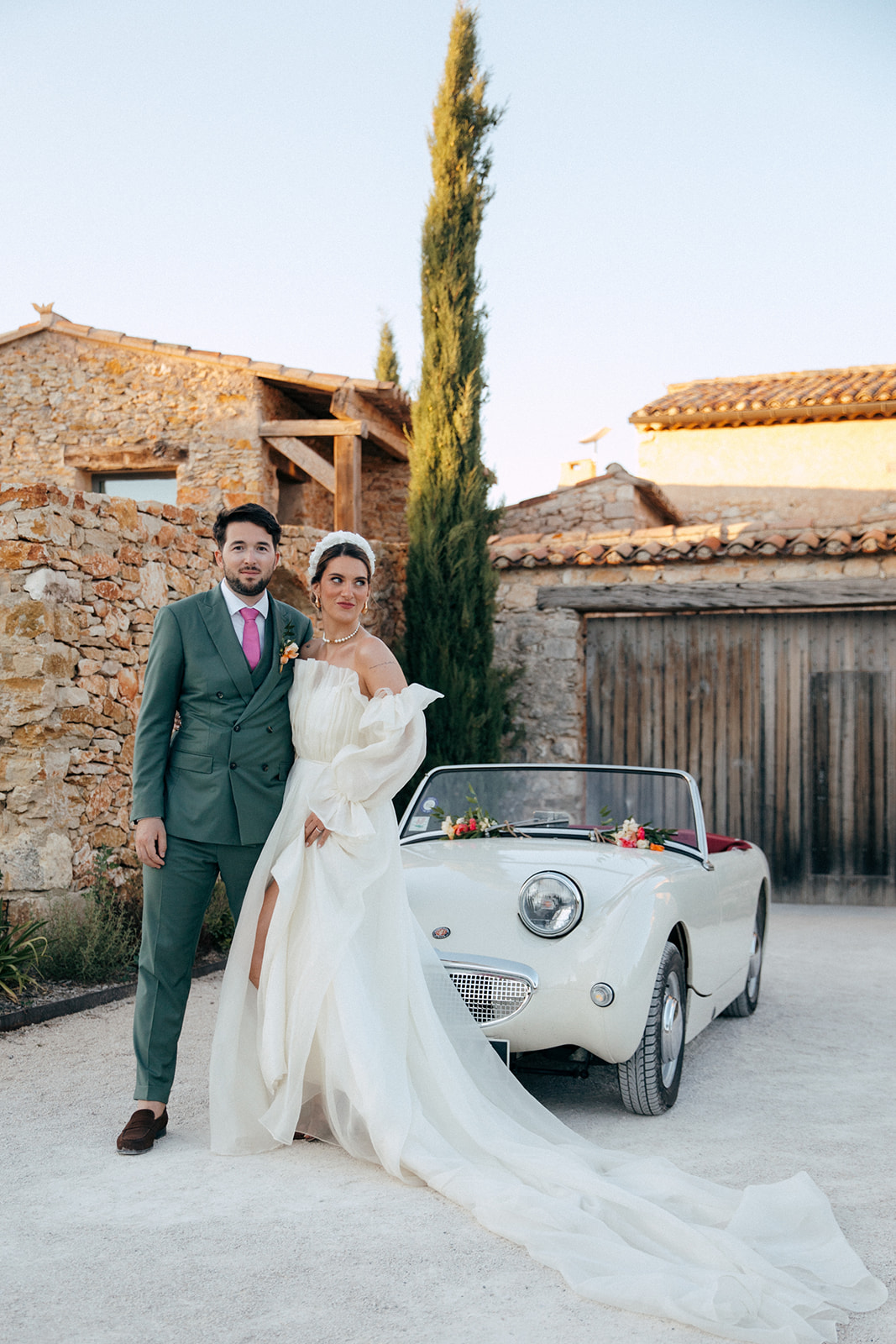 Mariage dans le Luberon à la grange de Javon © Arthur Joncour