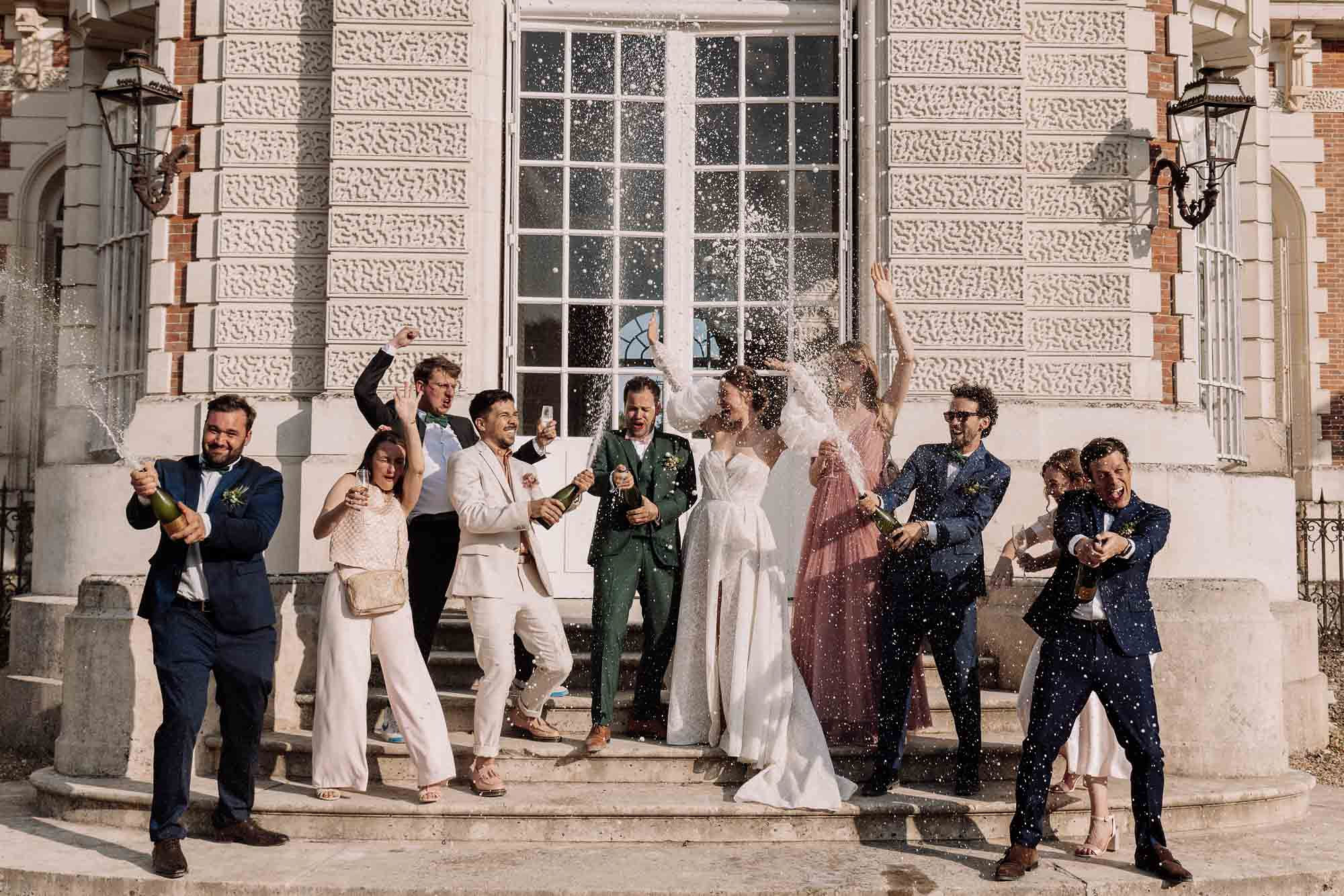 Mariage élégant au Château de Baronville © Les Bandits