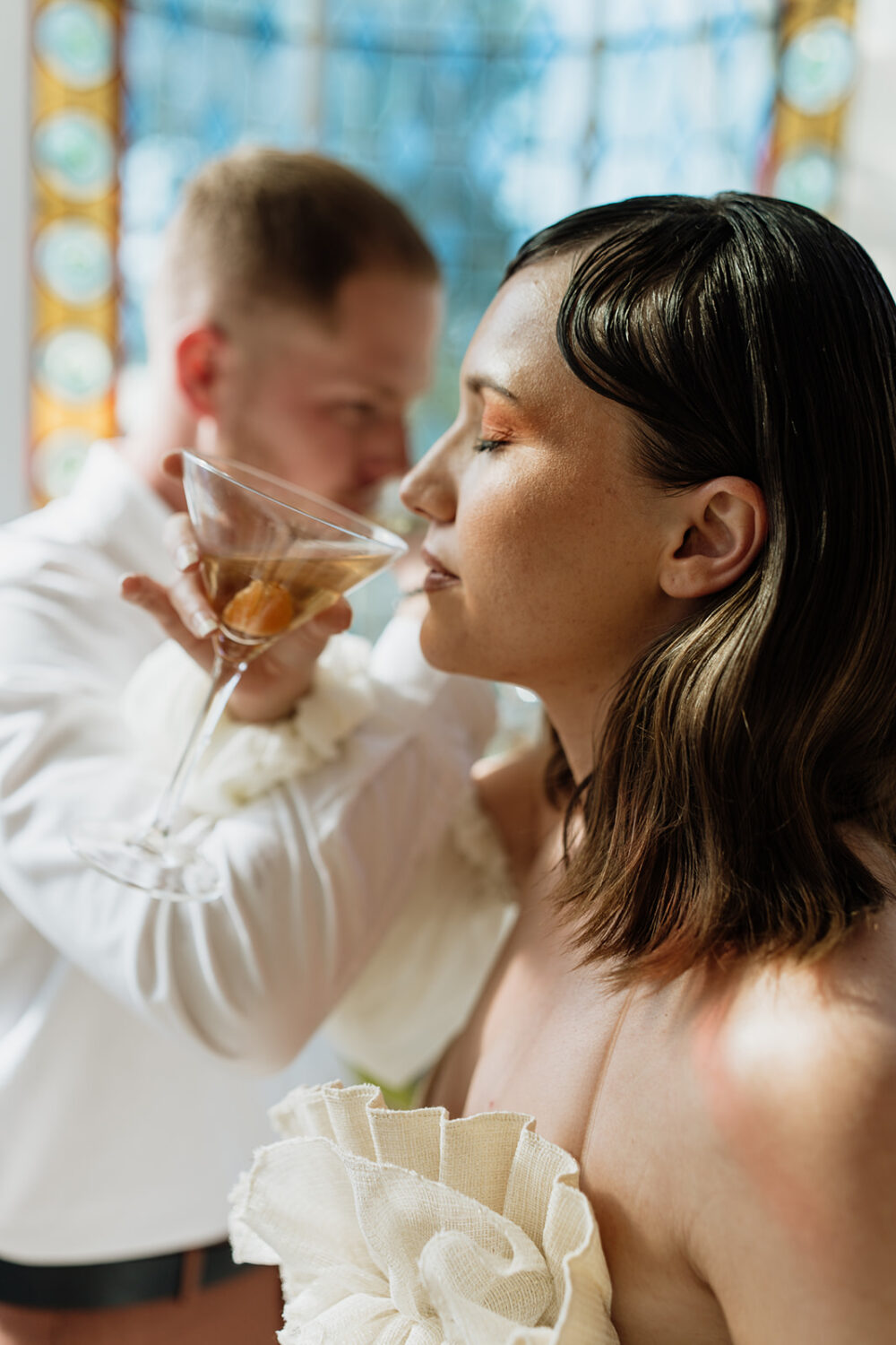 Mariage moderne de Provence au Château La Beaumetane Ⓒ Sabri Aydi