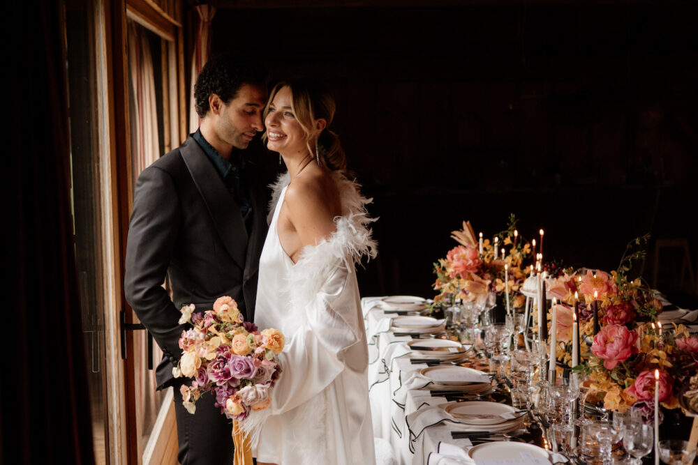 Mariage moderne dans les Alpes © Dall'K