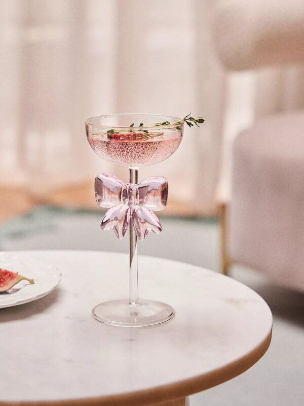 Art de la table - Blog Mariage Madame C Coupe de champagne nœud Lepelclub