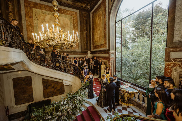 Mariage à Paris à l'Hôtel Le Marois Ⓒ Angela Di Paolo