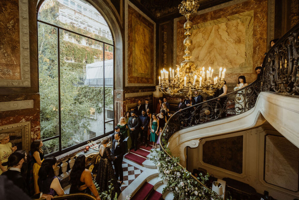 Mariage à Paris à l'Hôtel Le Marois Ⓒ Angela Di Paolo