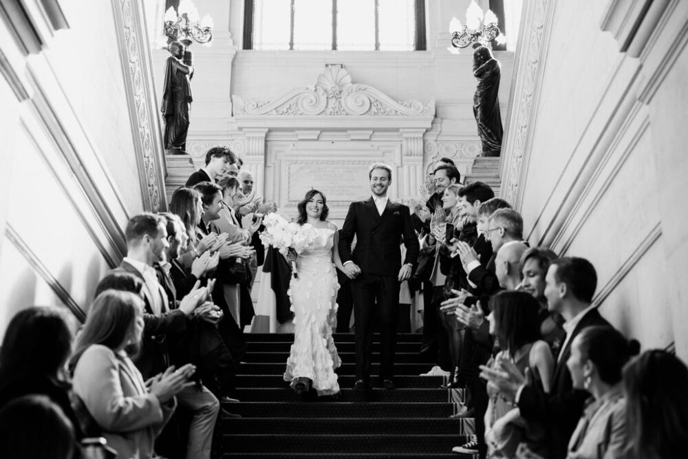 Mariage couture à Paris à l'Hôtel Le Meurice - Vivianna + Matthieu - Blog Mariage Madame C