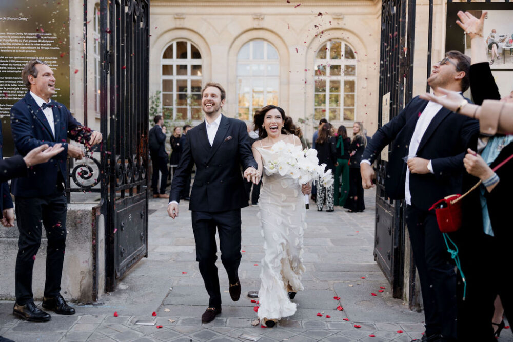 Mariage couture à Paris à l'hôtel Le Meurice © Marie Thibault