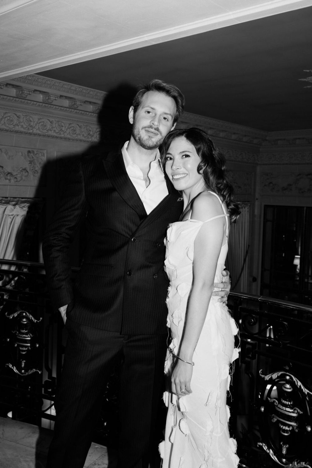 Mariage couture à Paris à l'Hôtel Le Meurice - Vivianna + Matthieu - Blog Mariage Madame C
