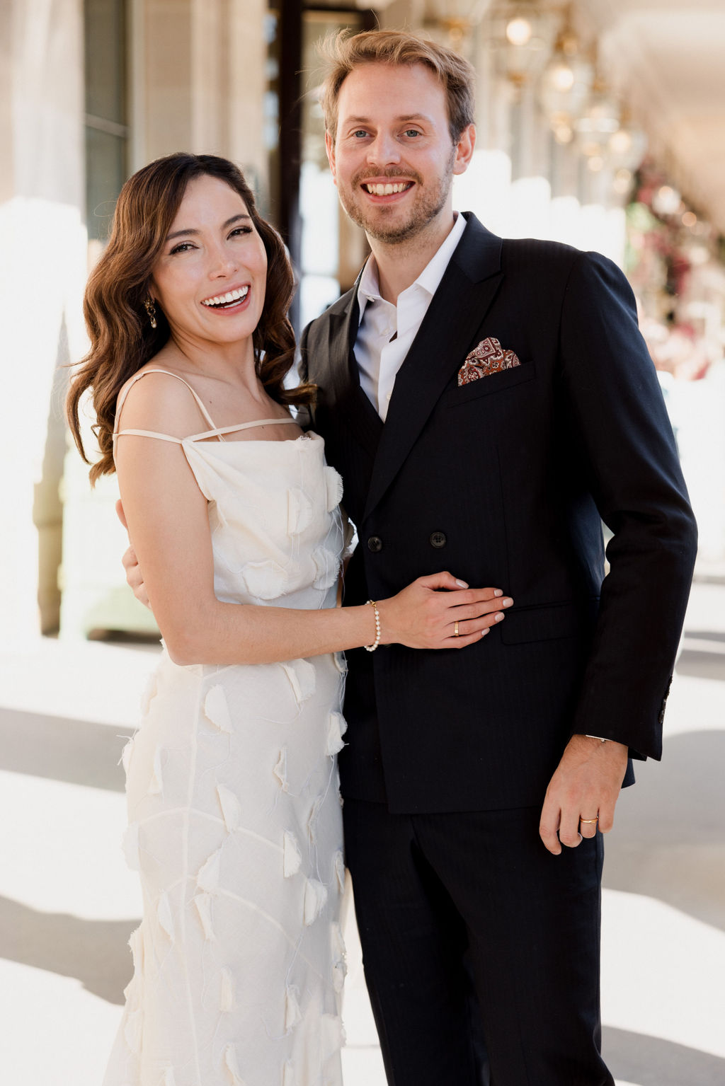 Mariage couture à Paris à l'Hôtel Le Meurice - Vivianna + Matthieu - Blog Mariage Madame C Mariage couture à Paris à l'hôtel Le Meurice © Marie Thibault