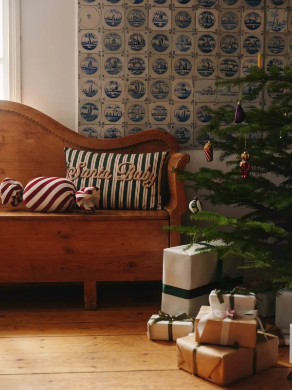 Housse de coussin de Noël Santa Baby Westwing