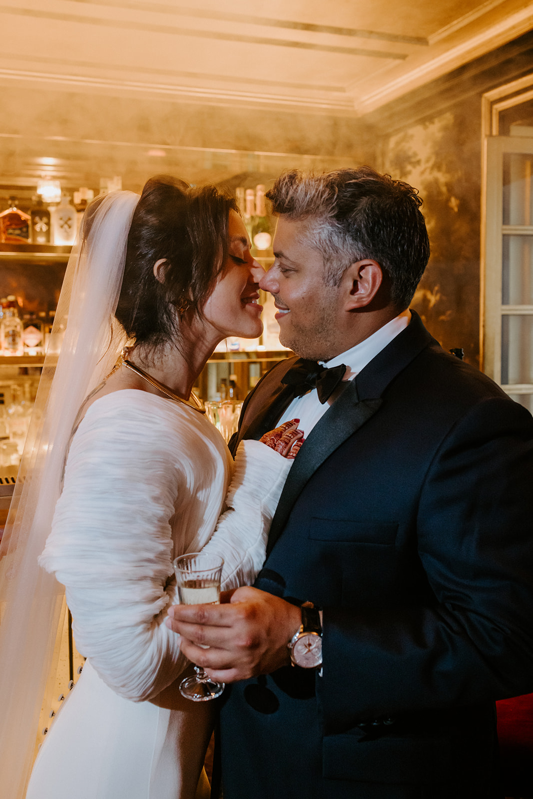 Mariage intime à Paris à l'Hôtel Particulier Montmartre © The Parisian