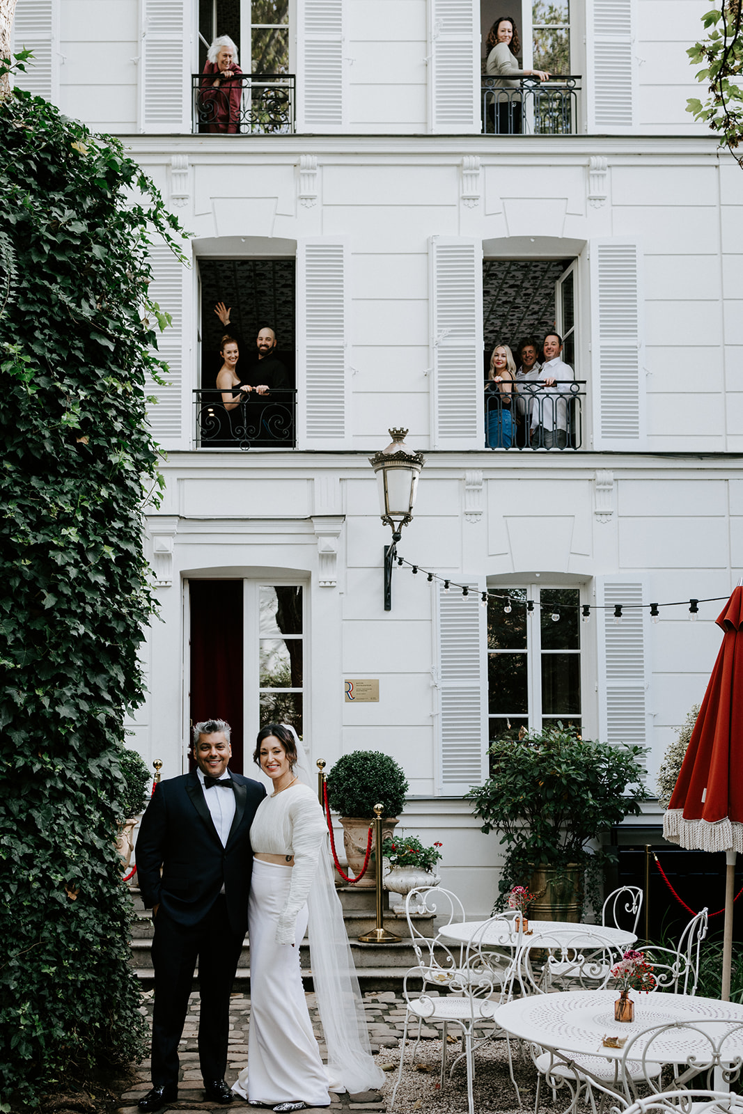 Mariage intime à Paris à l'Hôtel Particulier Montmartre © The Parisian