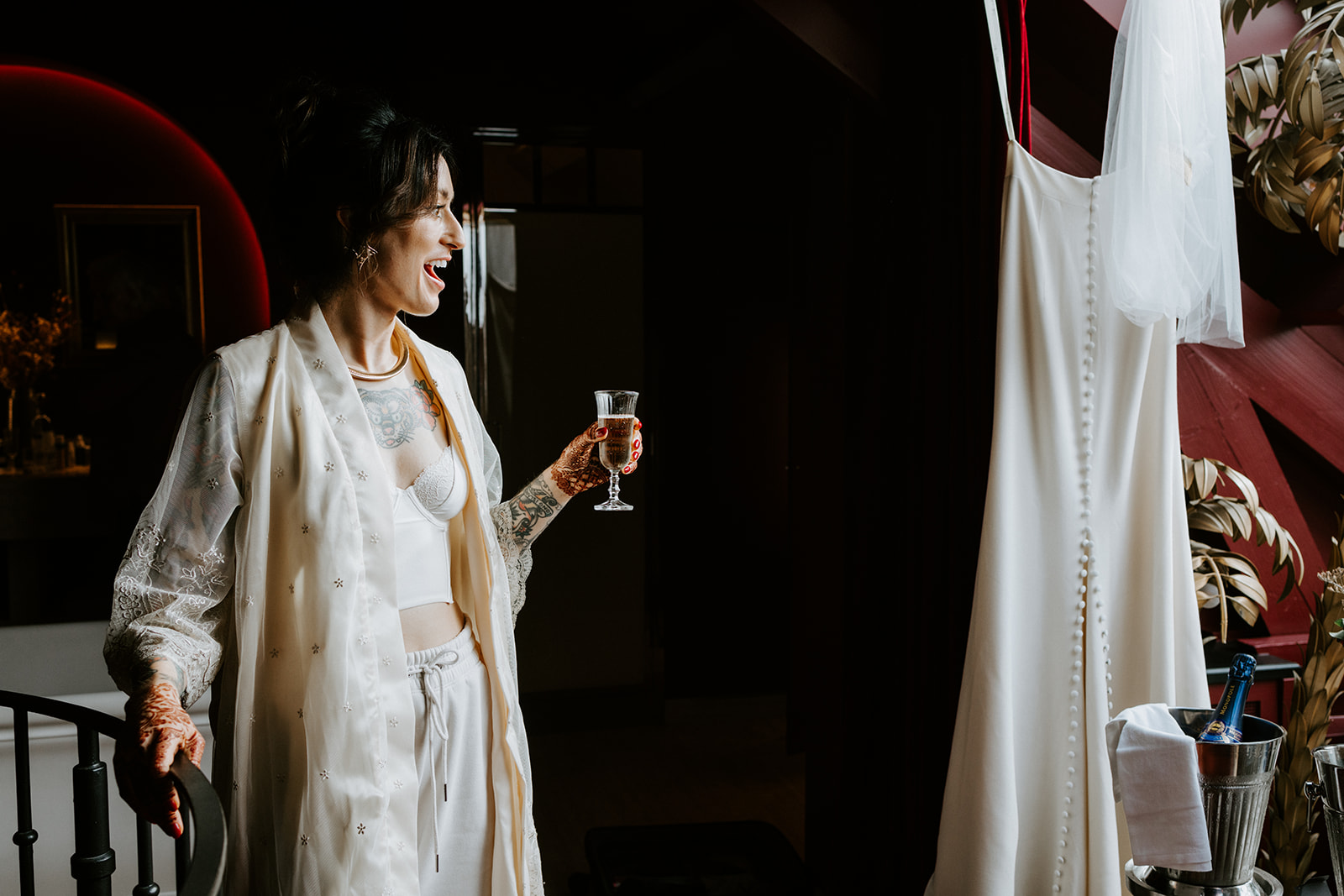 Mariage intime à Paris à l'Hôtel Particulier Montmartre © The Parisian