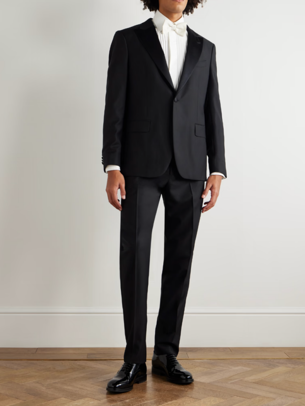 Le marié - Blog Mariage Madame C Veste de smoking en laine Boglioli