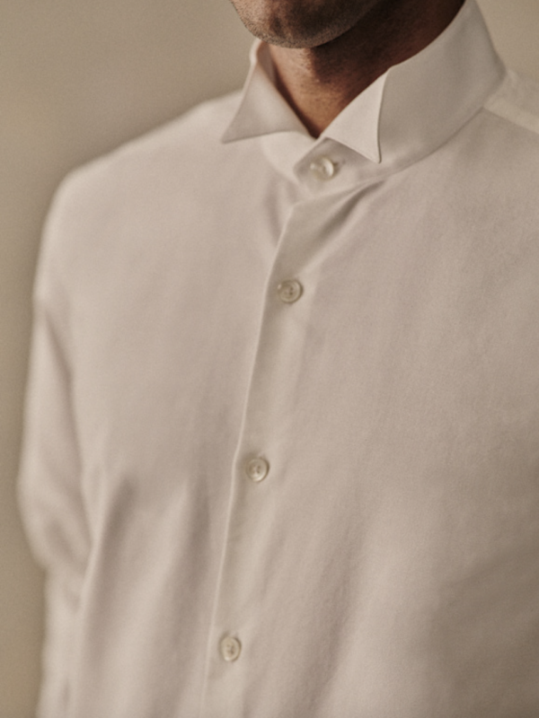 Le marié - Blog Mariage Madame C Chemise Barel Pinpoint Sézane